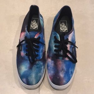 Women’s (or men’s) galaxy Van sneakers
